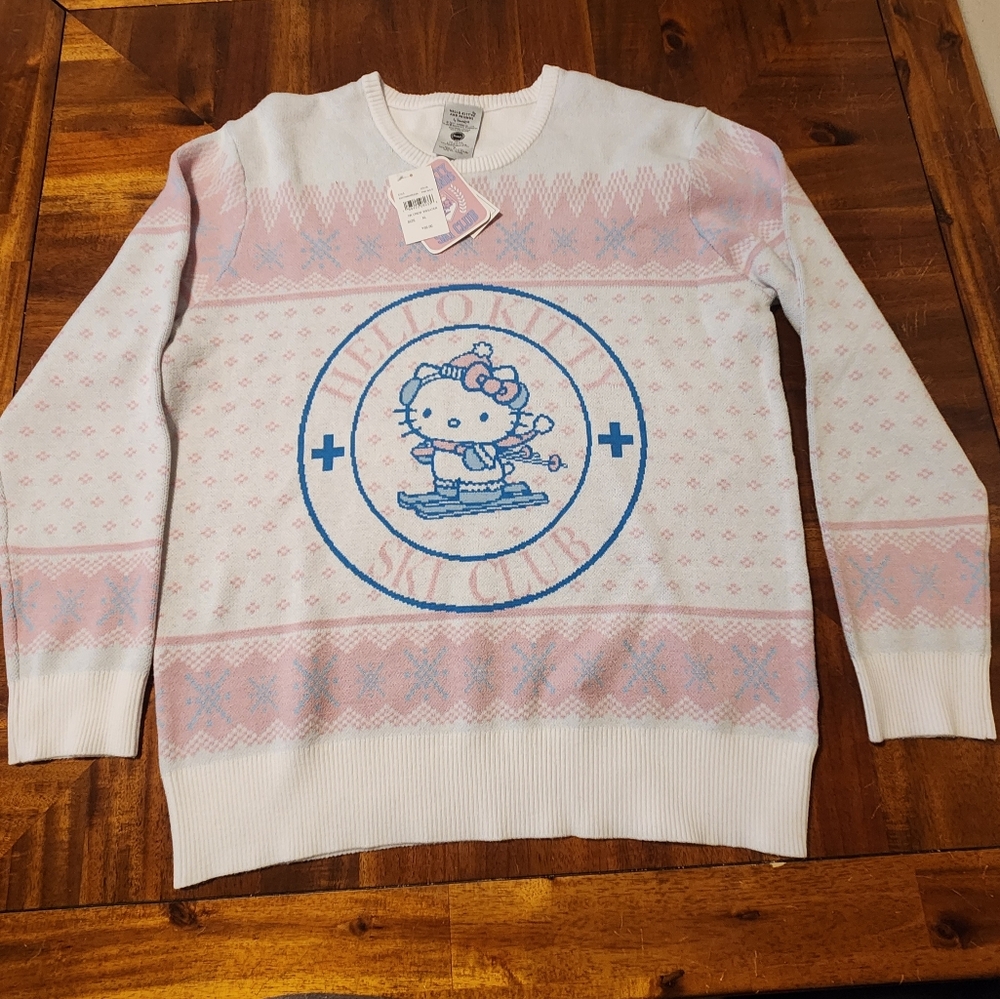 Hello Kitty Women's Crewneck Sweater Sweatshirt